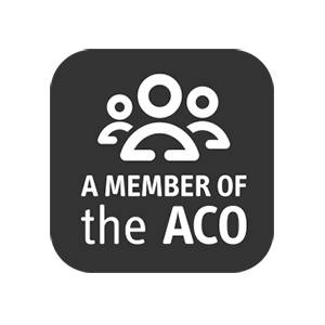 A member of ACO – logo of the Association of Charitable Organisations