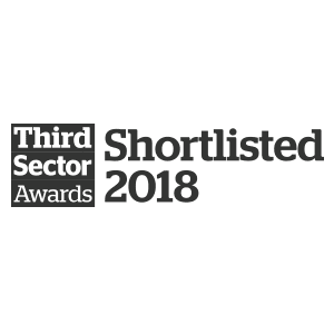 Third Sector Awards 2018 – shortlisted logo – IE Brand with FPA Sexwise