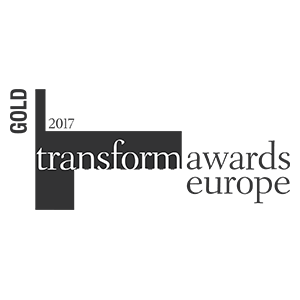 Transform Awards Europe 2017 – Gold winners IE Brand with University of Reading and Cranfield University 