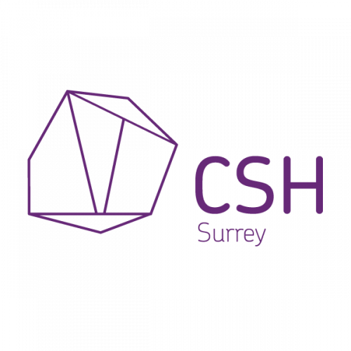 CSH Surrey logo created by IE Brand