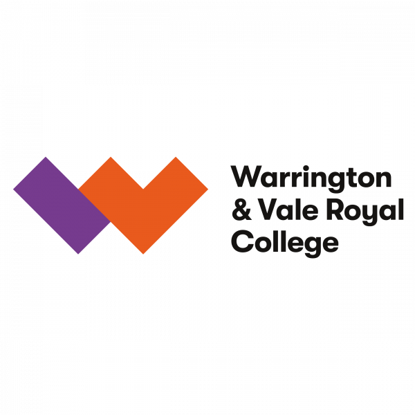 Warrington & Vale Royal College logo by IE Brand