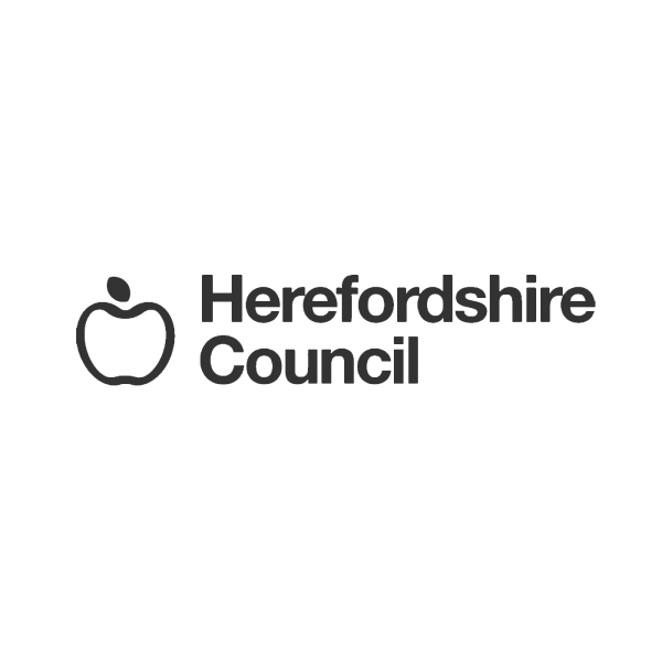 Herefordshire Council logo (grey)