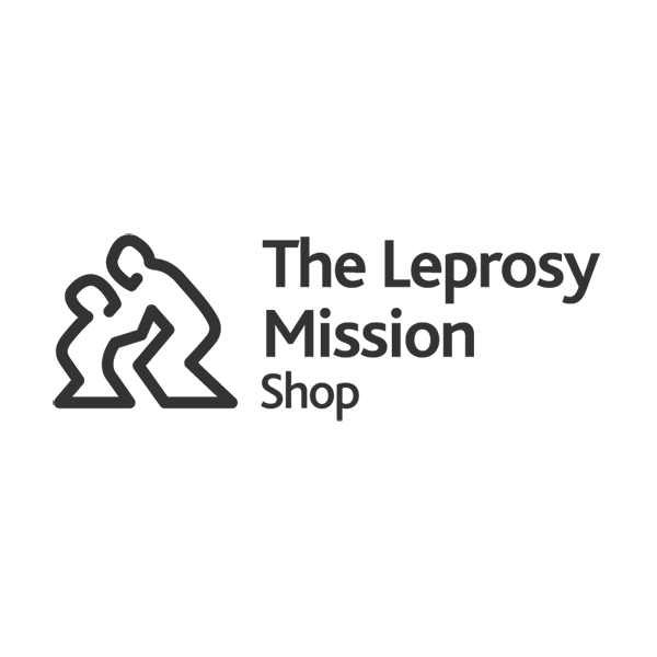 The Leprosy Mission Shop logo in grey