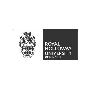 Royal Holloway University of London logo/crest (grey) 