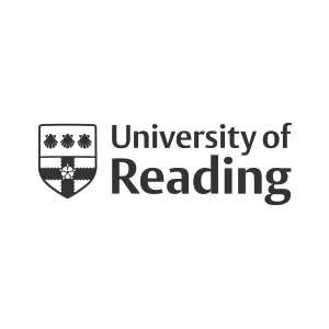 University of Reading logo and crest (grey) 