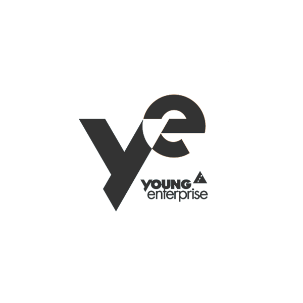 Young Enterprise logo - YE in grey