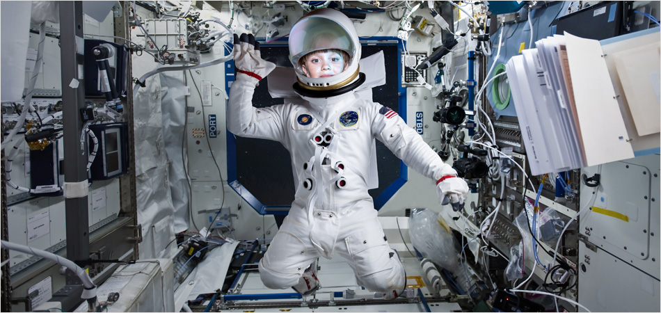Young girl as an astronaut – Teach First "Challenge the Impossible" campaign by IE Brand