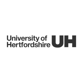 University of Hertfordshire logo in grey