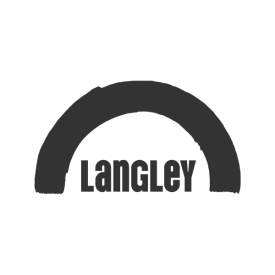 Langley Trust logo in grey