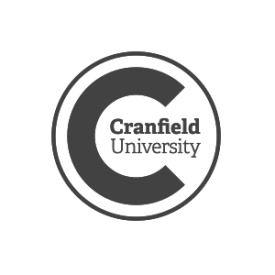 Cranfield University logo (grey) by IE Brand