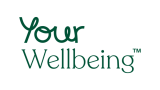 Your Wellbeing logo in dark green, one of three private healthcare brands