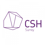 CSH Surrey logo created by IE Brand