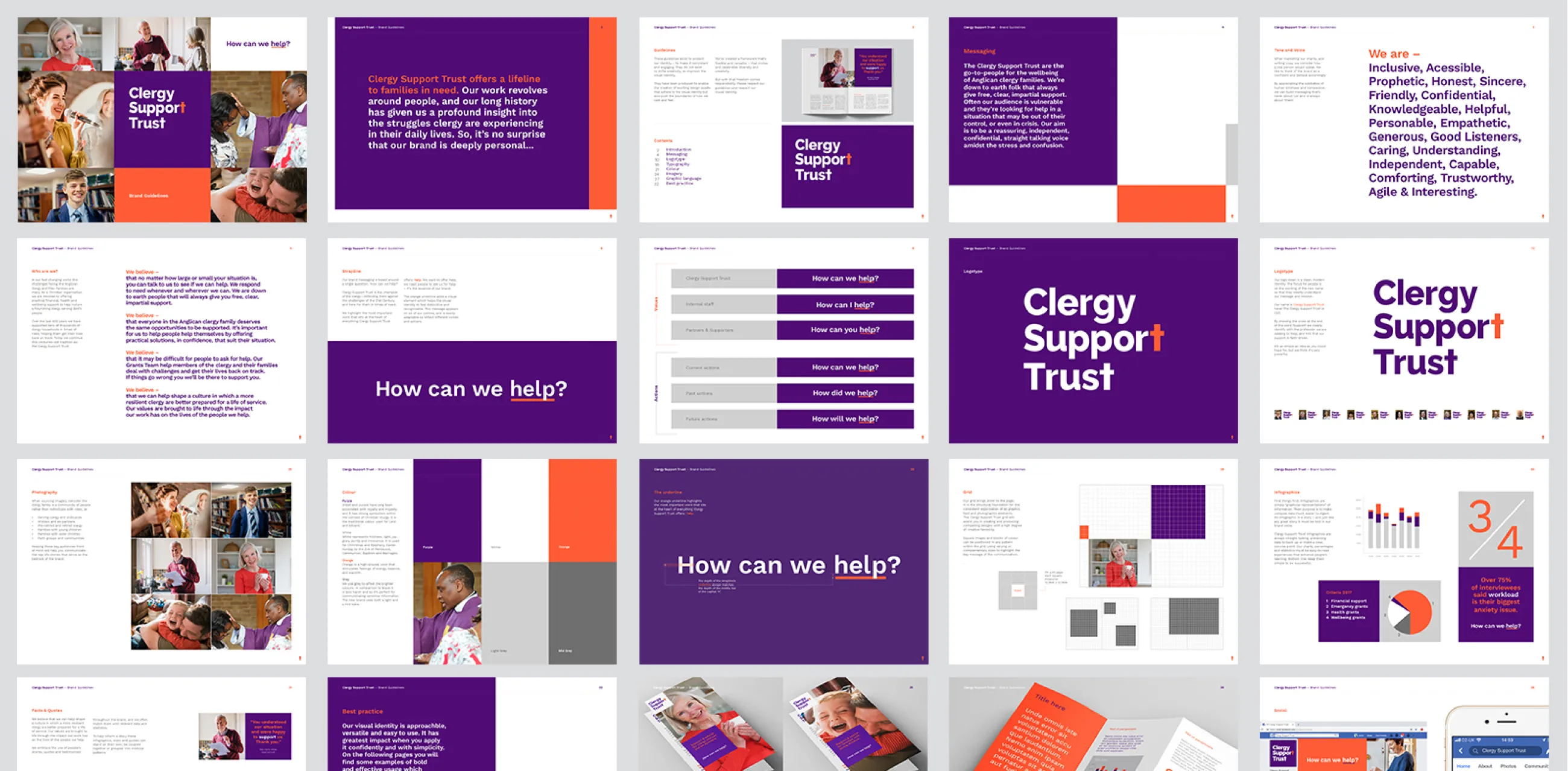 Clergy Support Trust brand guidelines