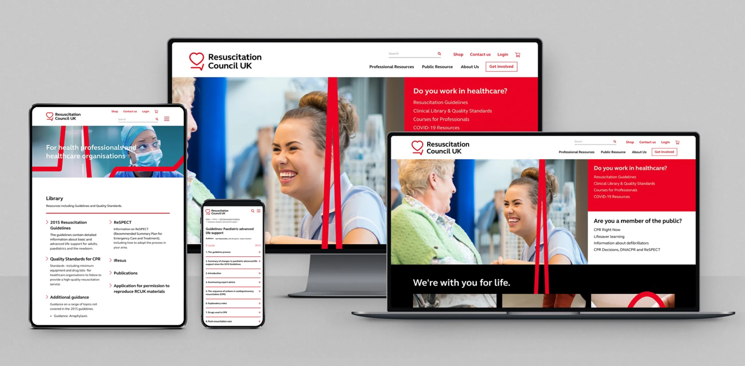 Resuscitation Council UK rebrand case study | IE Brand