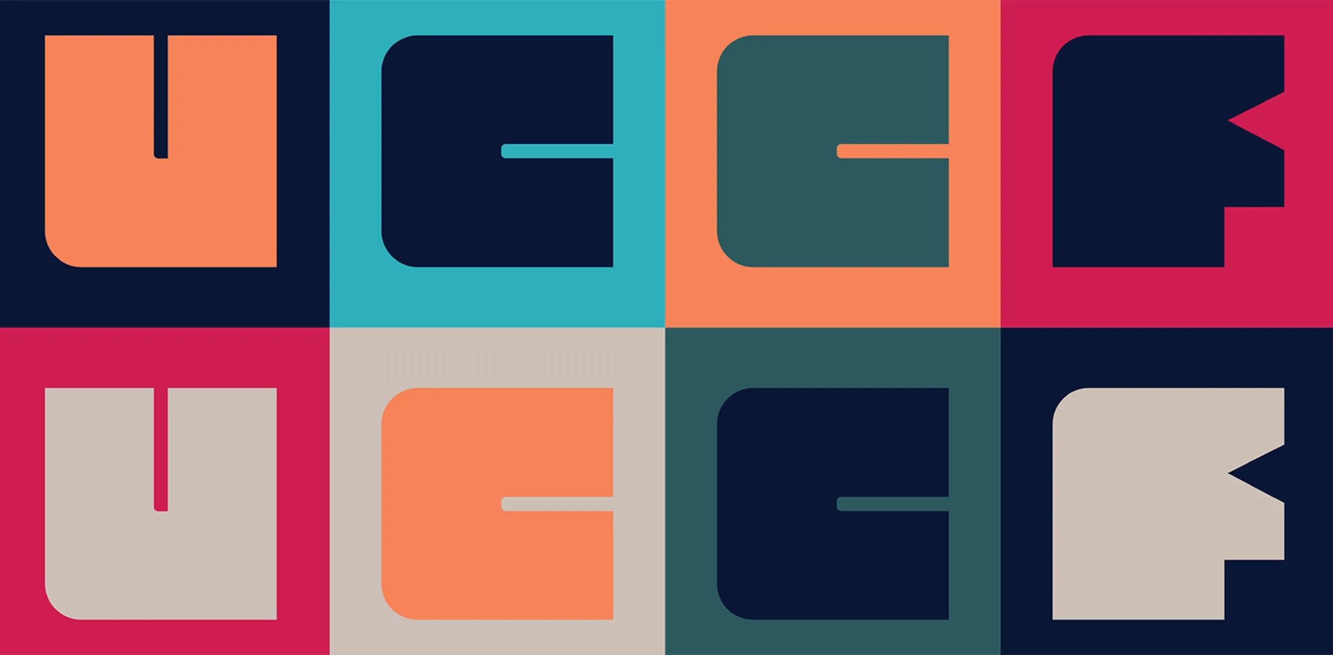 UCCF logo and colour palette