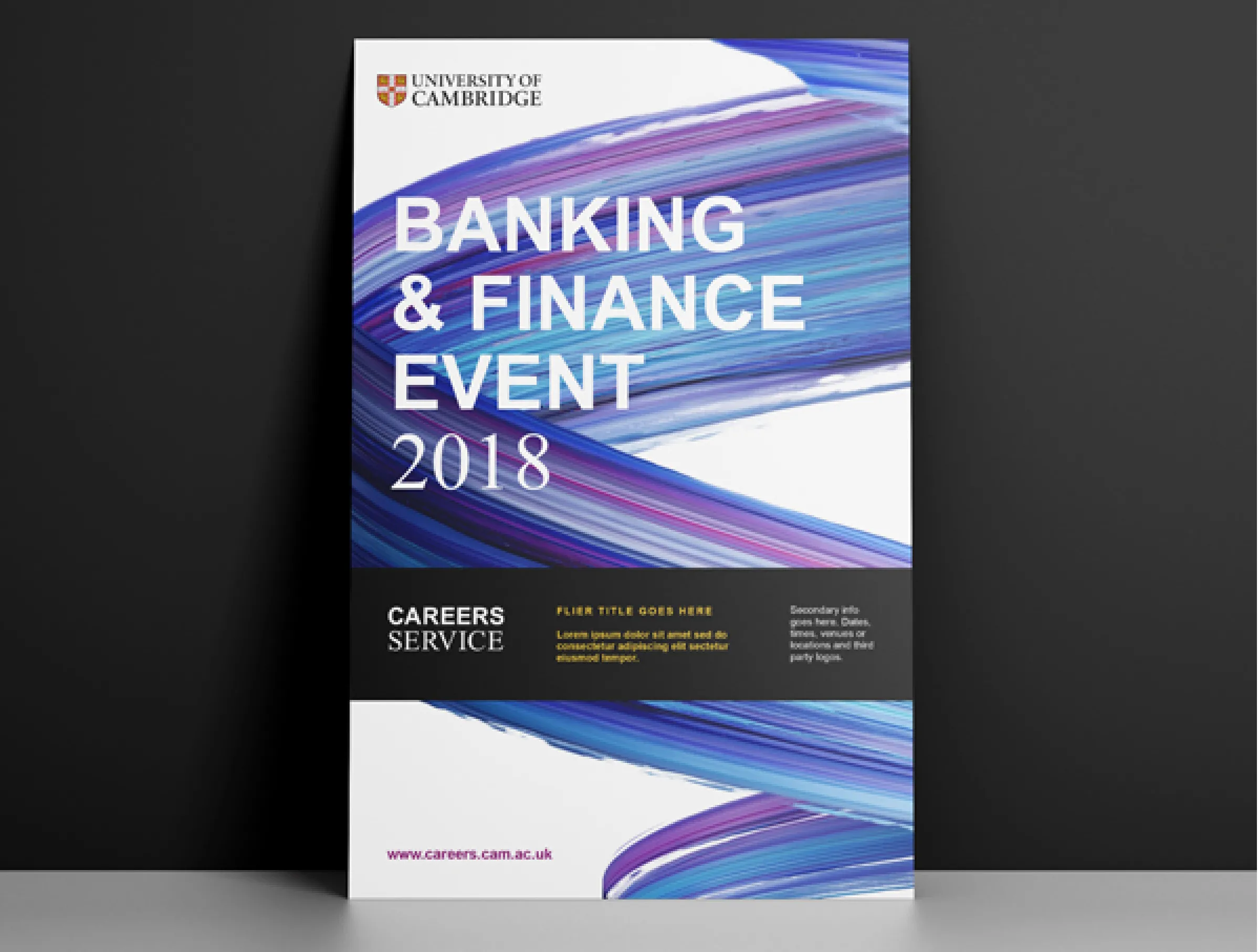 Careers Service flyer: Banking and Finance Event