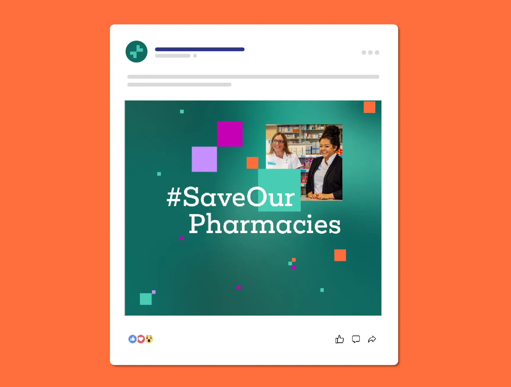 Community Pharmacy England social media post