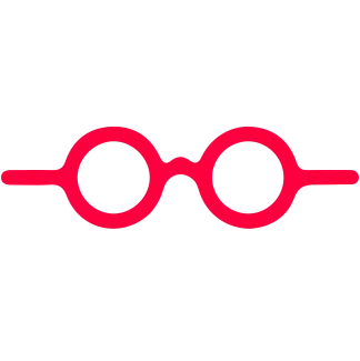 Spectacles icon representing visual identity